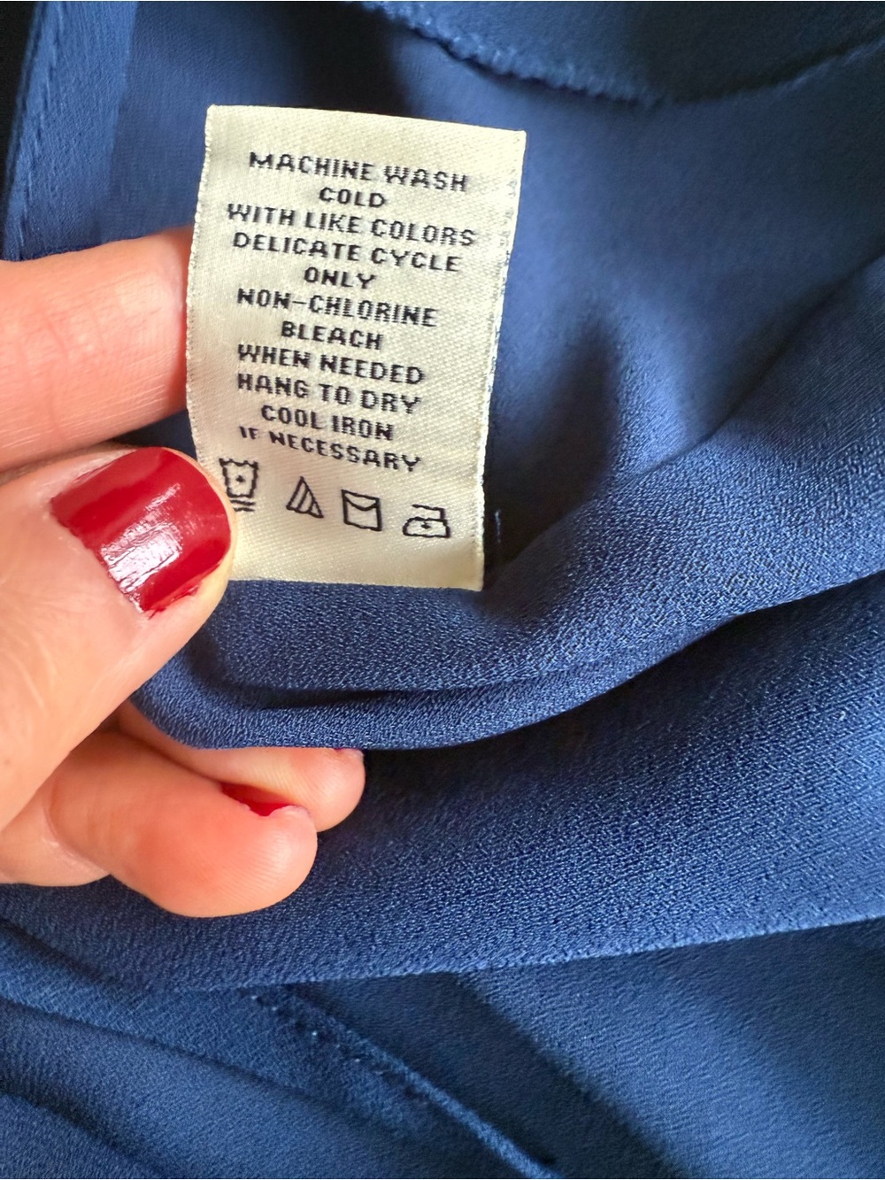 LIKE NEW Max Studio Navy Blue Ruffle Dress XS Summer Wedding Guest Cocktail - Picture 9 of 9